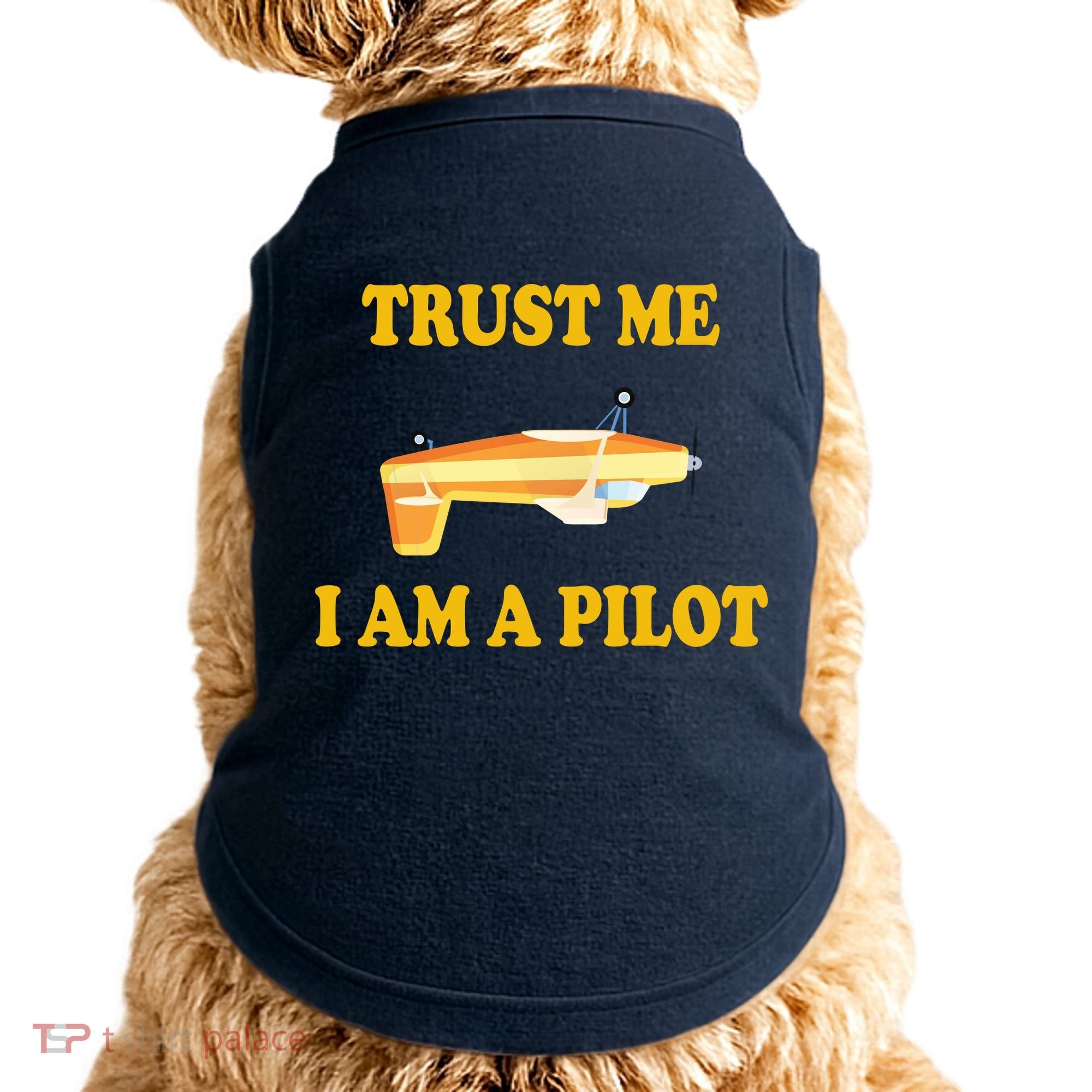 Trust Me I'm A Pilot Doggie Tank