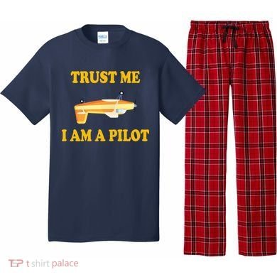 Trust Me I'm A Pilot Pajama Set
