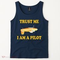 Trust Me I'm A Pilot Tank Top thumb 2