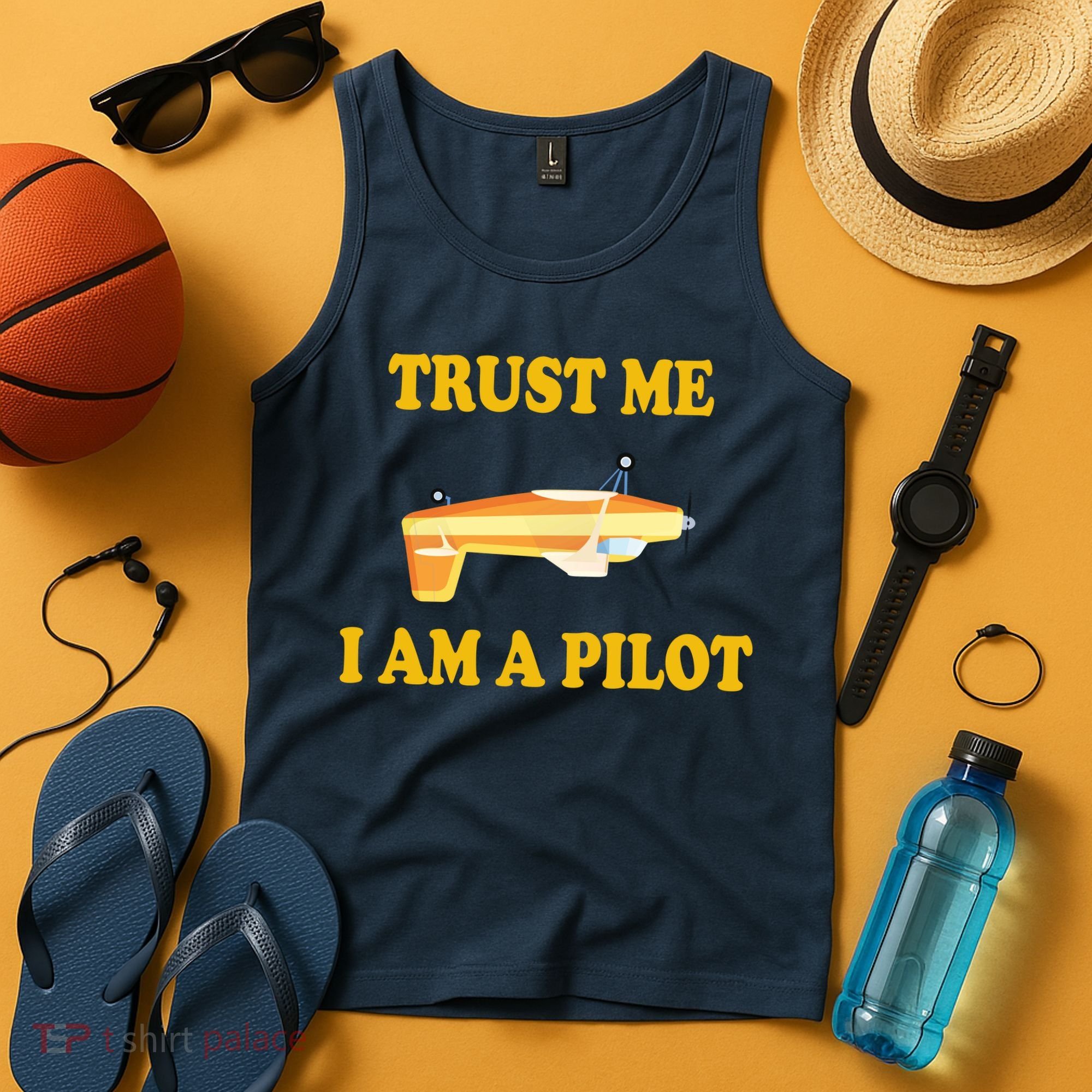 Trust Me I'm A Pilot Tank Top