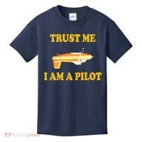 Trust Me I'm A Pilot Kids T-Shirt thumb 0