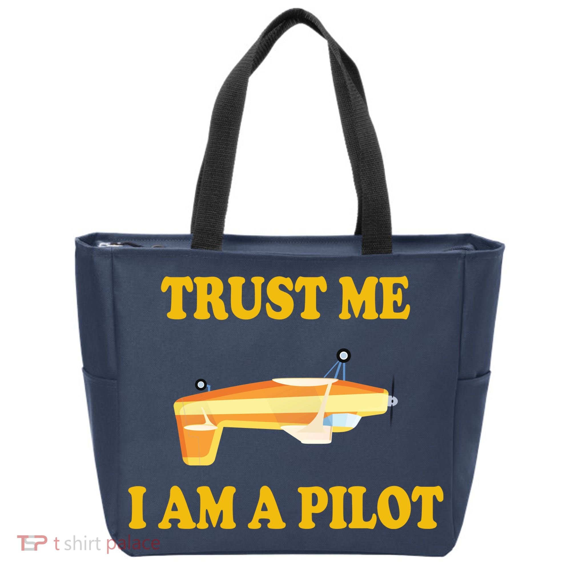 Trust Me I'm A Pilot Tote Bag