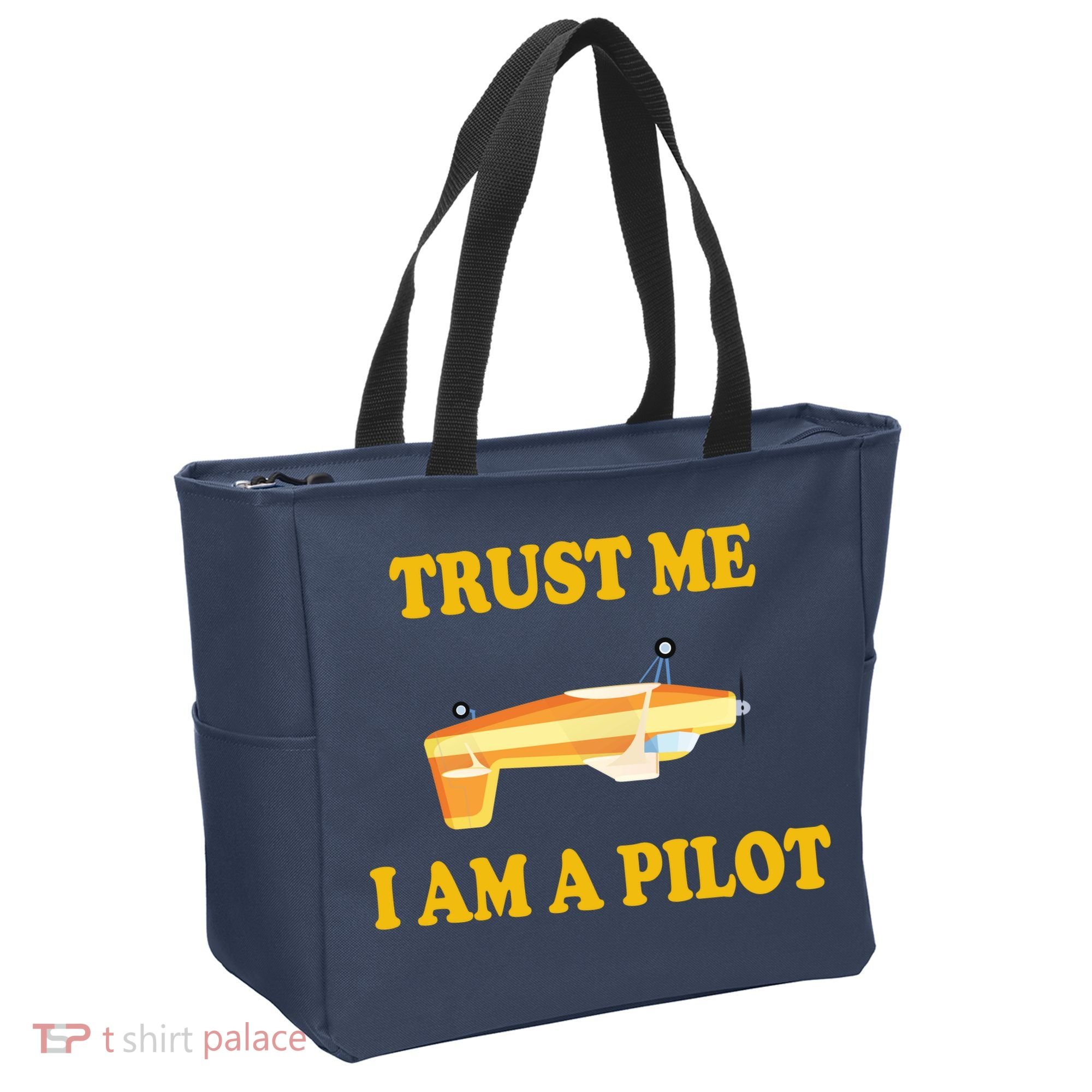Trust Me I'm A Pilot Tote Bag