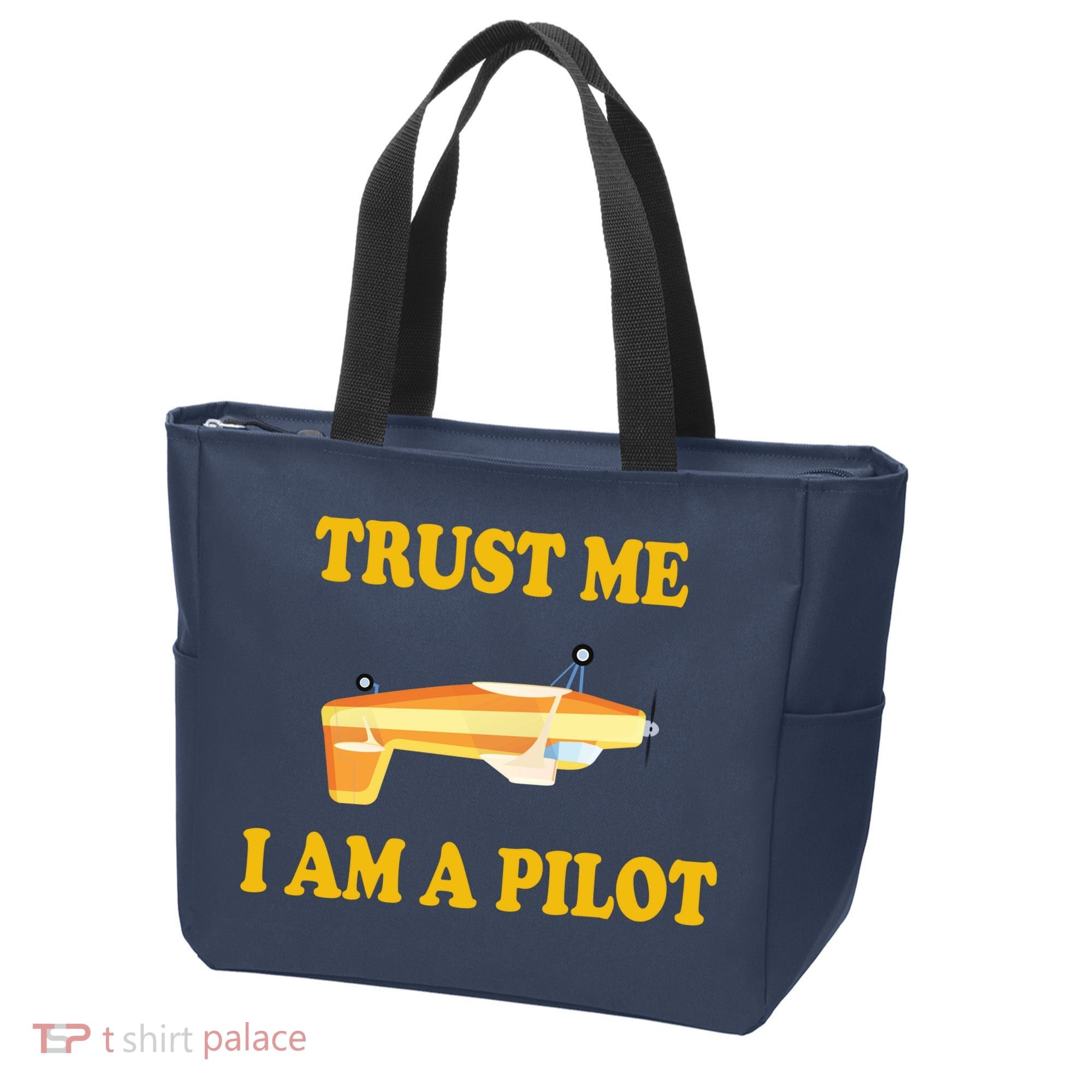 Trust Me I'm A Pilot Tote Bag