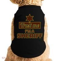 Trust Me I'm A Sheriff Doggie Tank thumb 0