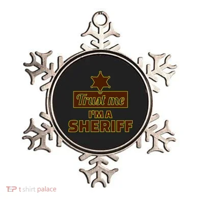 Trust Me I'm A Sheriff Ornament