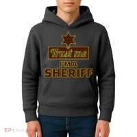Trust Me I'm A Sheriff Kids Hoodie thumb 4