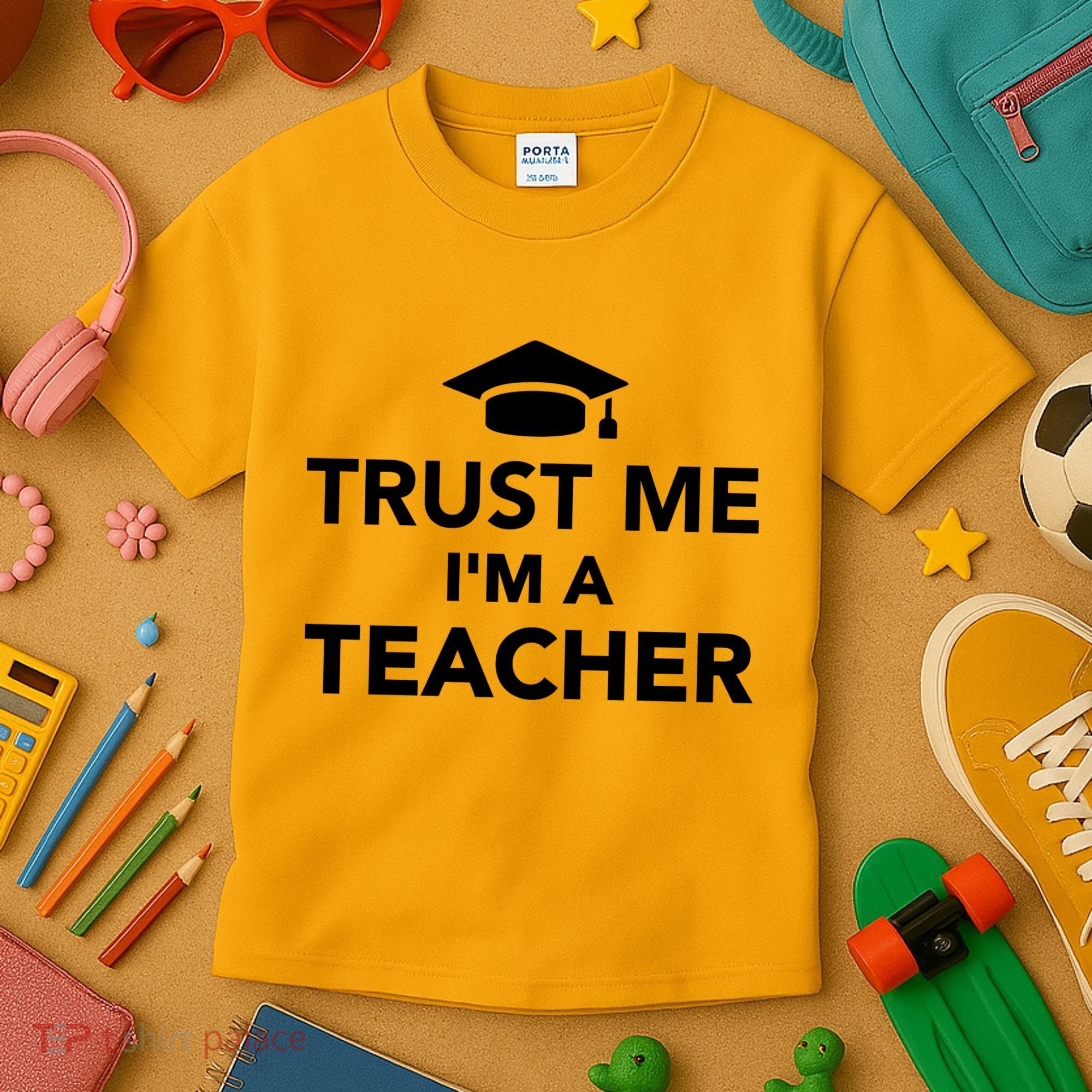 Trust Me I'm A Teacher Kids T-Shirt