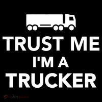 Trust Me I'm A Trucker Ornament thumb 1