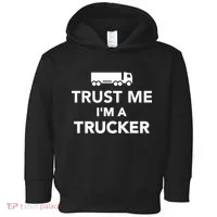 Trust Me I'm A Trucker Toddler Hoodie thumb 0