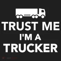 Trust Me I'm A Trucker Golf Towel thumb 3