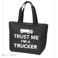 Trust Me I'm A Trucker Tote Bag thumb 3