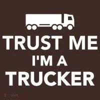 Trust Me I'm A Trucker Baby Bodysuit thumb 2