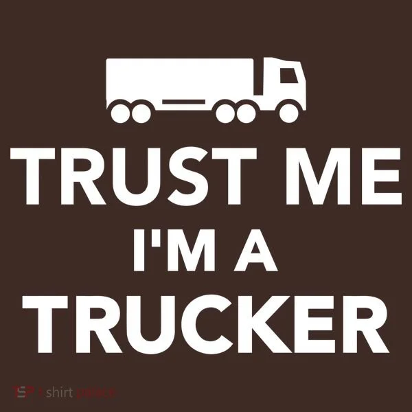 Trust Me I'm A Trucker Baby Bodysuit