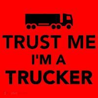 Trust Me I'm A Trucker Santa Hat thumb 1