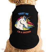 Trust Me I'm A Unicorn Doggie Tank thumb 0