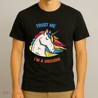 Trust Me I'm A Unicorn T-Shirt thumb 3