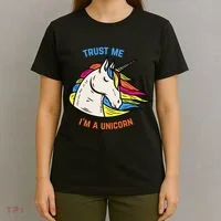 Trust Me I'm A Unicorn T-Shirt thumb 4