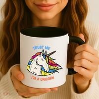 Trust Me I'm A Unicorn Coffee Mug thumb 3