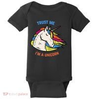 Trust Me I'm A Unicorn Baby Bodysuit thumb 0