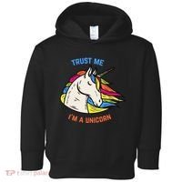 Trust Me I'm A Unicorn Toddler Hoodie thumb 0