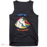 Trust Me I'm A Unicorn Tank Top thumb 0