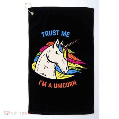 Trust Me I'm A Unicorn Golf Towel