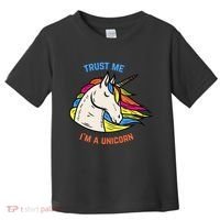 Trust Me I'm A Unicorn Toddler T-Shirt thumb 0