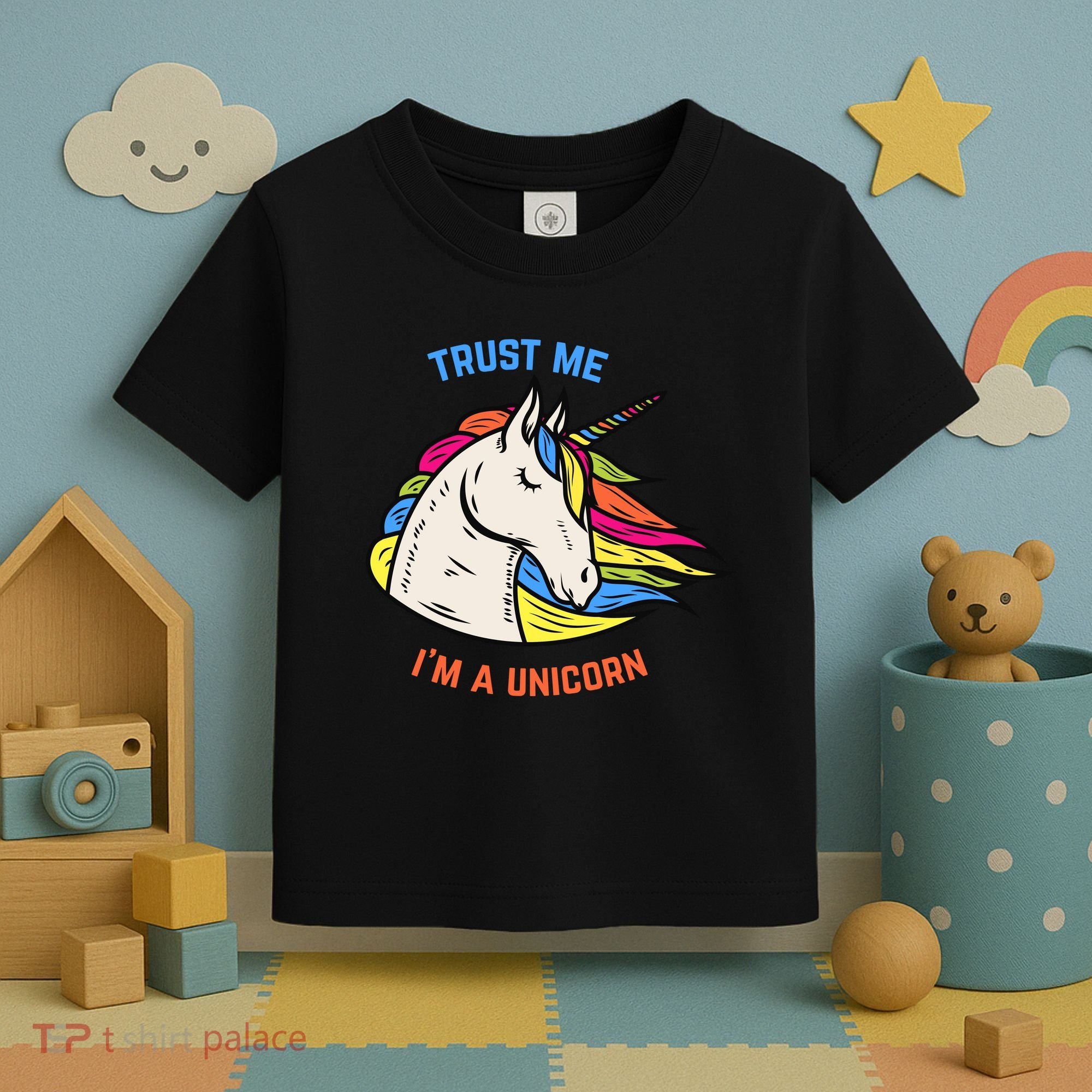 Trust Me I'm A Unicorn Toddler T-Shirt