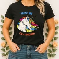 Trust Me I'm A Unicorn Women's T-Shirt thumb 2
