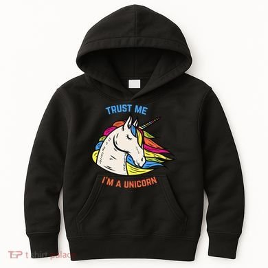 Trust Me I'm A Unicorn Kids Hoodie