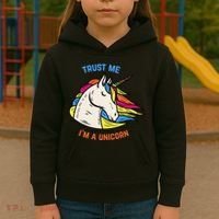 Trust Me I'm A Unicorn Kids Hoodie thumb 3