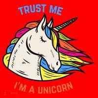 Trust Me I'm A Unicorn Santa Hat thumb 1