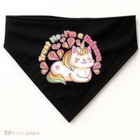 Trust Me I'm A Unicorn Cat USA-Made Doggie Bandana thumb 0