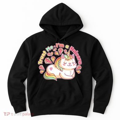 Trust Me I'm A Unicorn Cat Hoodie