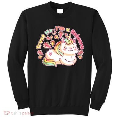Trust Me I'm A Unicorn Cat Sweatshirt