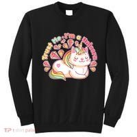 Trust Me I'm A Unicorn Cat Sweatshirt thumb 0