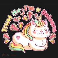 Trust Me I'm A Unicorn Cat Bucket Hat thumb 4