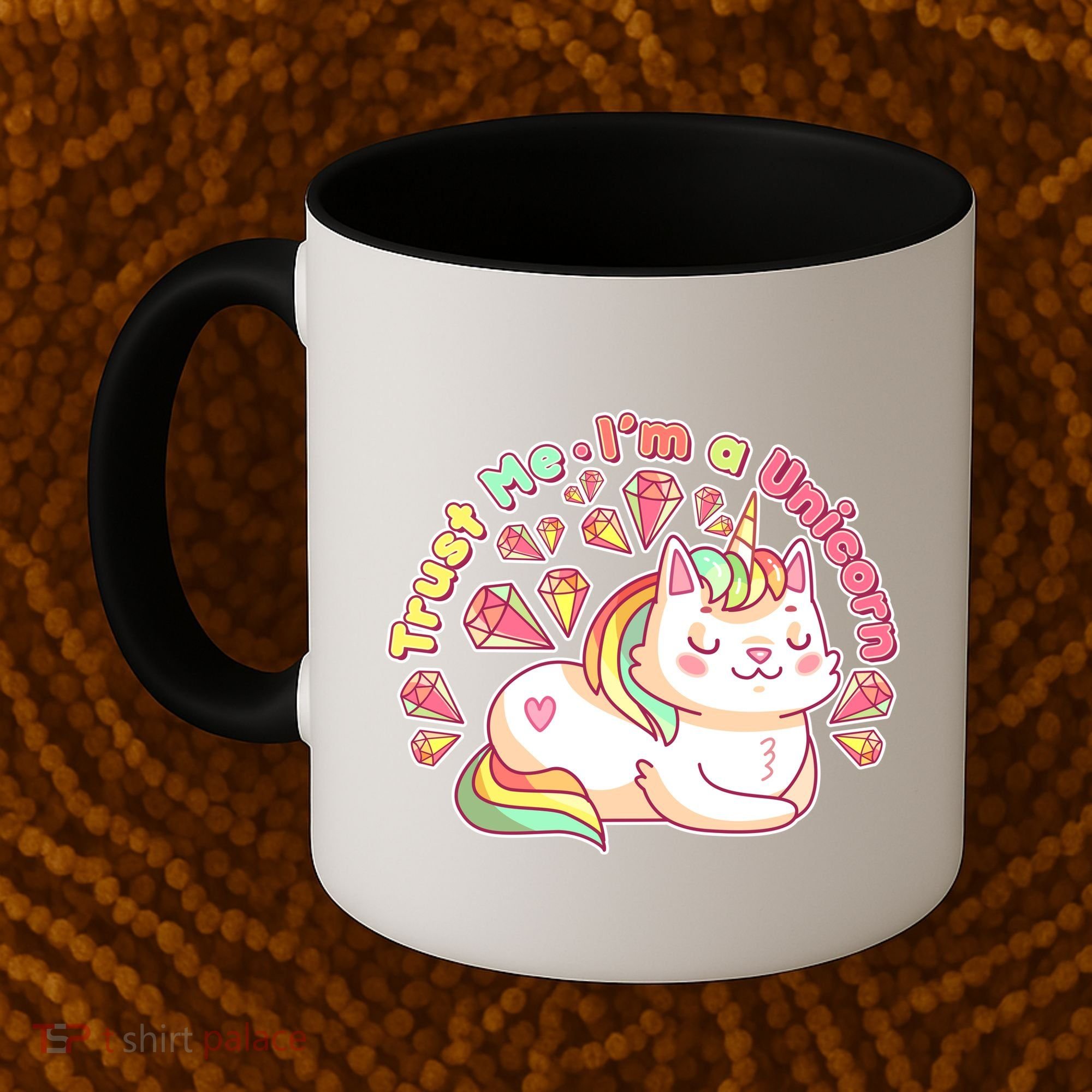 Trust Me I'm A Unicorn Cat Coffee Mug