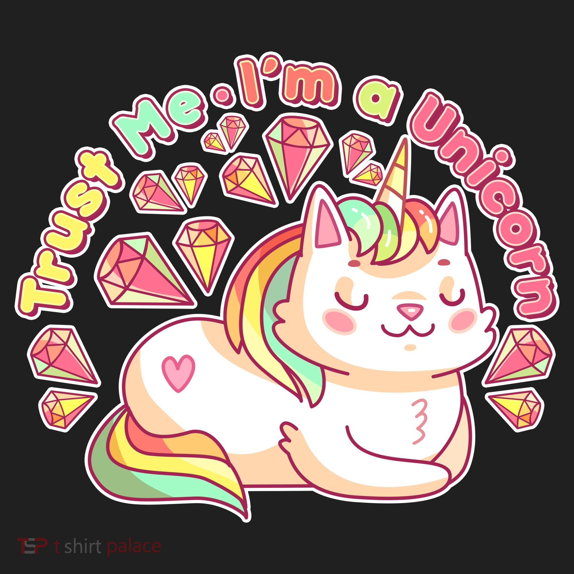 Trust Me I'm A Unicorn Cat Beanie