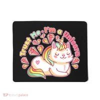 Trust Me I'm A Unicorn Cat Mousepad thumb 0