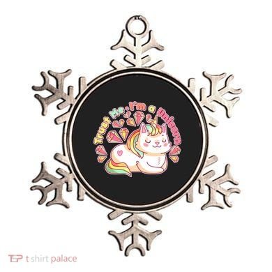 Trust Me I'm A Unicorn Cat Ornament