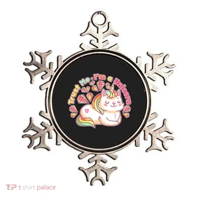 Trust Me I'm A Unicorn Cat Ornament