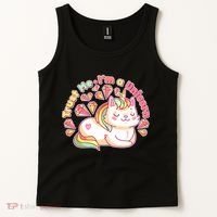 Trust Me I'm A Unicorn Cat Tank Top thumb 2