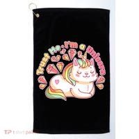 Trust Me I'm A Unicorn Cat Golf Towel thumb 0