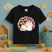 Trust Me I'm A Unicorn Cat Toddler T-Shirt thumb 3