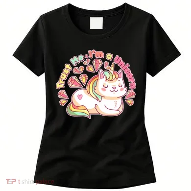 Trust Me I'm A Unicorn Cat Women's T-Shirt