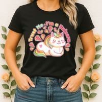 Trust Me I'm A Unicorn Cat Women's T-Shirt thumb 2