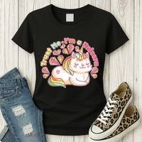 Trust Me I'm A Unicorn Cat Women's T-Shirt thumb 3
