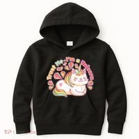 Trust Me I'm A Unicorn Cat Kids Hoodie thumb 0